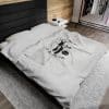 Velveteen Plush Blanket Feel the fear and do it anyway - Image 4