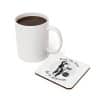Cork Back Coaster Feel the fear and do it anyway - Image 6