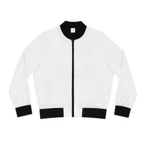 Women's Bomber Jacket (AOP) Feel the fear and do it anyway
