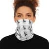 Winter Neck Gaiter With Drawstring Feel the fear and do it anyway - Image 3