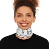 Winter Neck Gaiter With Drawstring Feel the fear and do it anyway - Image 7