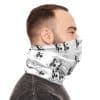 Winter Neck Gaiter With Drawstring Feel the fear and do it anyway - Image 10