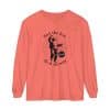 Unisex Garment-dyed Long Sleeve T-Shirt Feel the fear and do it anyway - Image 13