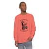 Unisex Garment-dyed Long Sleeve T-Shirt Feel the fear and do it anyway - Image 15