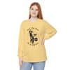 Unisex Garment-dyed Long Sleeve T-Shirt Feel the fear and do it anyway - Image 35