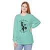 Unisex Garment-dyed Long Sleeve T-Shirt Feel the fear and do it anyway - Image 47