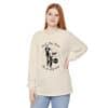 Unisex Garment-dyed Long Sleeve T-Shirt Feel the fear and do it anyway - Image 23