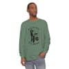 Unisex Garment-dyed Long Sleeve T-Shirt Feel the fear and do it anyway - Image 57