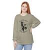 Unisex Garment-dyed Long Sleeve T-Shirt Feel the fear and do it anyway - Image 41