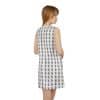A-line Sleeveless Dress (AOP) Feel the fear and do it anyway - Image 4