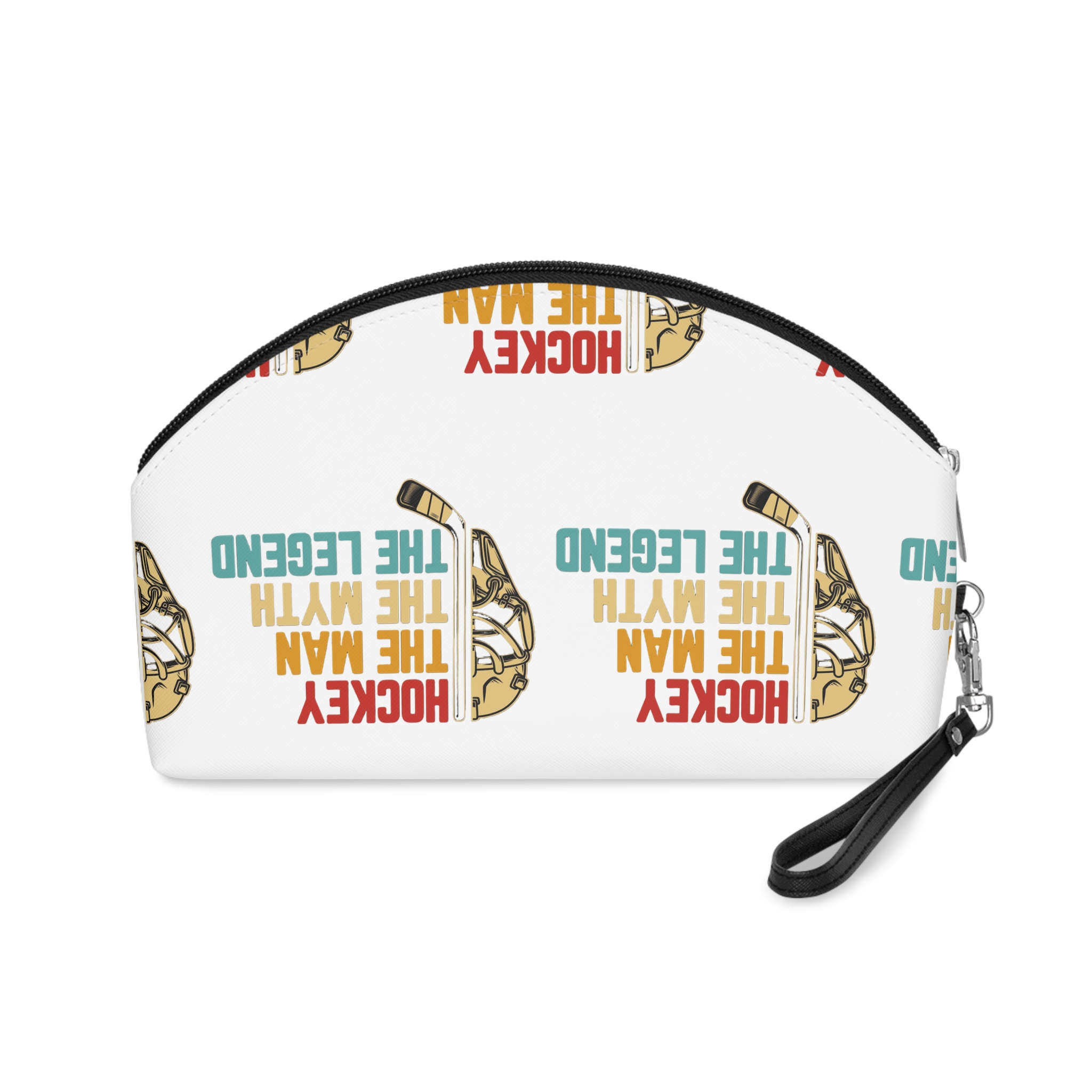 Gift Hockey Tshirt Designvintage Cooler Hockey Tshirt Design Makeup Bag - Image 2