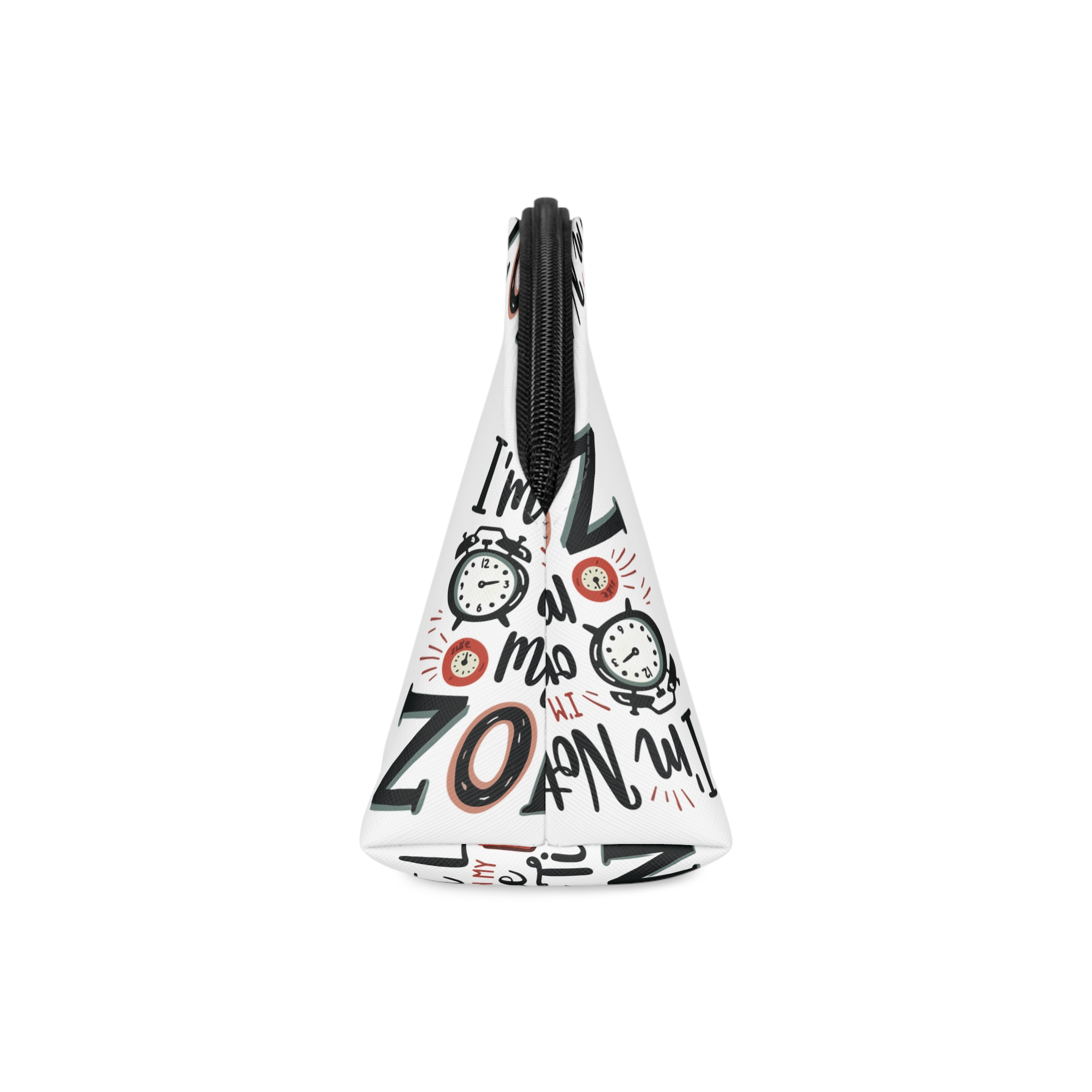I Am Not Late Im On My Time Zone Makeup Bag - Image 4