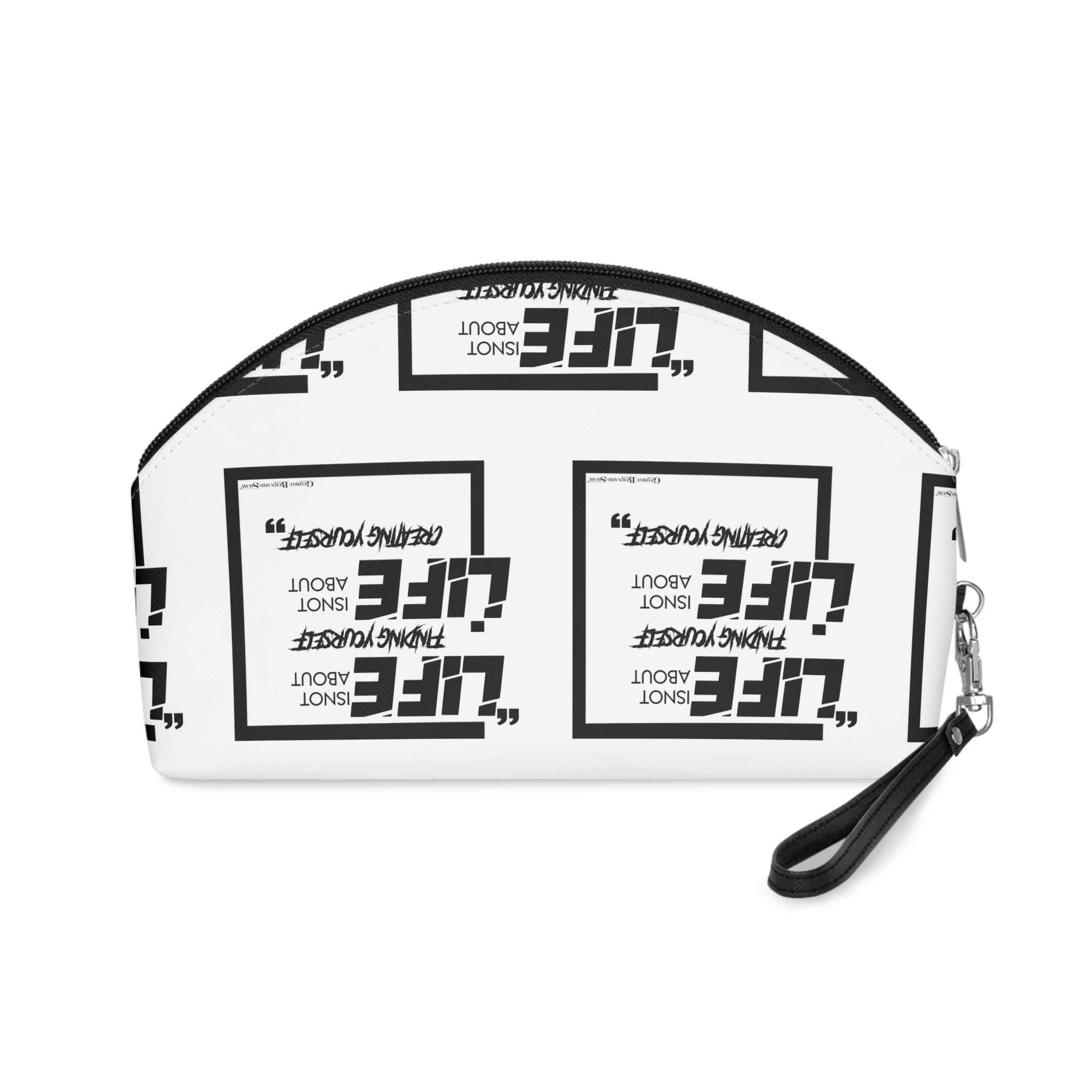Free Vector Motivational Qoutes Design Makeup Bag - Image 2
