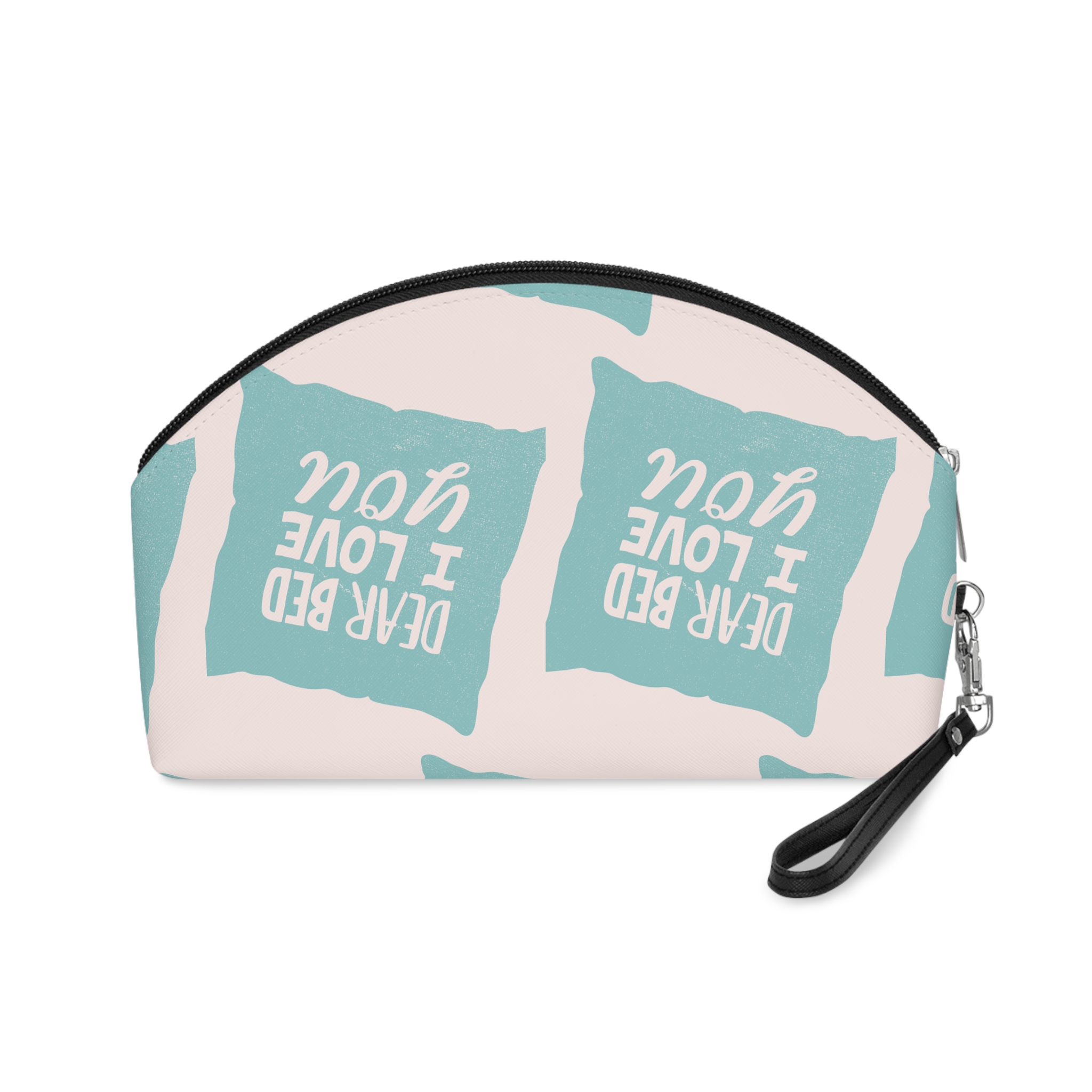Hand Written Lettering Quote Cozy Phrase Winter Autumn Time Makeup Bag - Image 2
