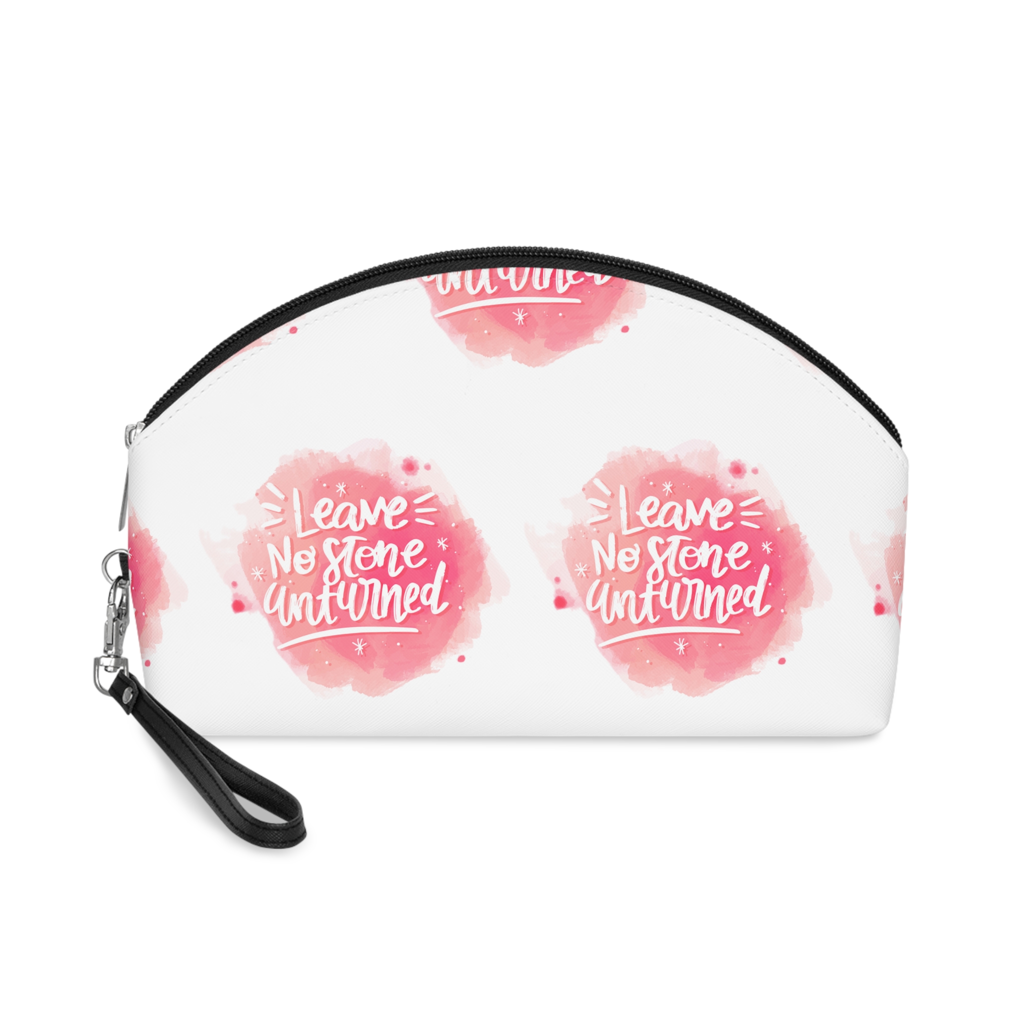 Leave No Stone Unturned Makeup Bag