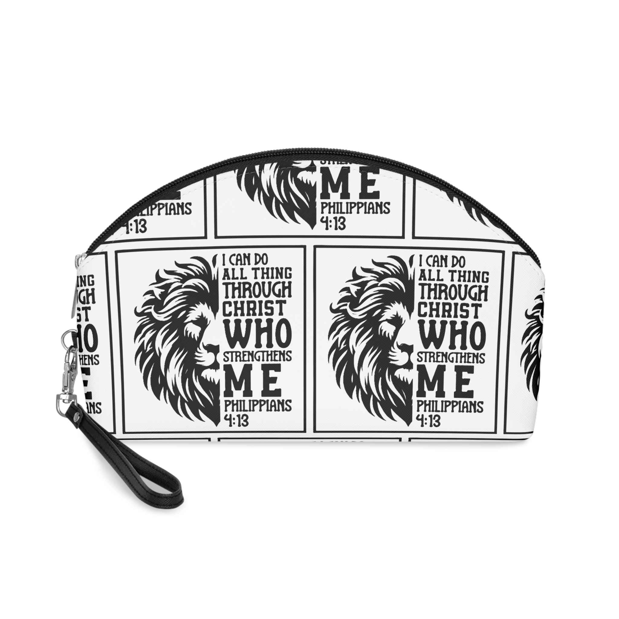 I Can Do All Thing Through Christ Who Strengthens Me Makeup Bag