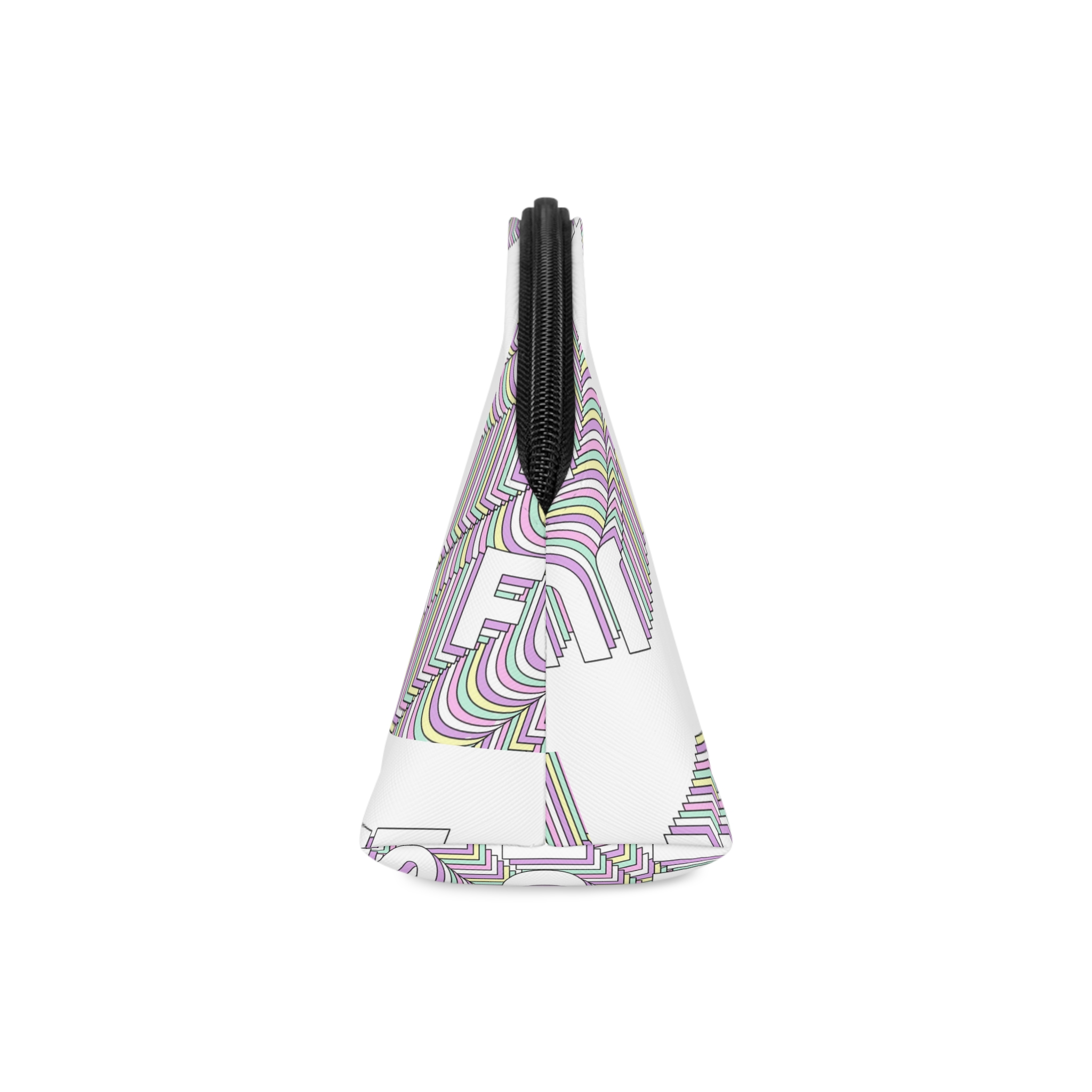 Just Fun Layered Text Png Typography Retro Word Makeup Bag - Image 4