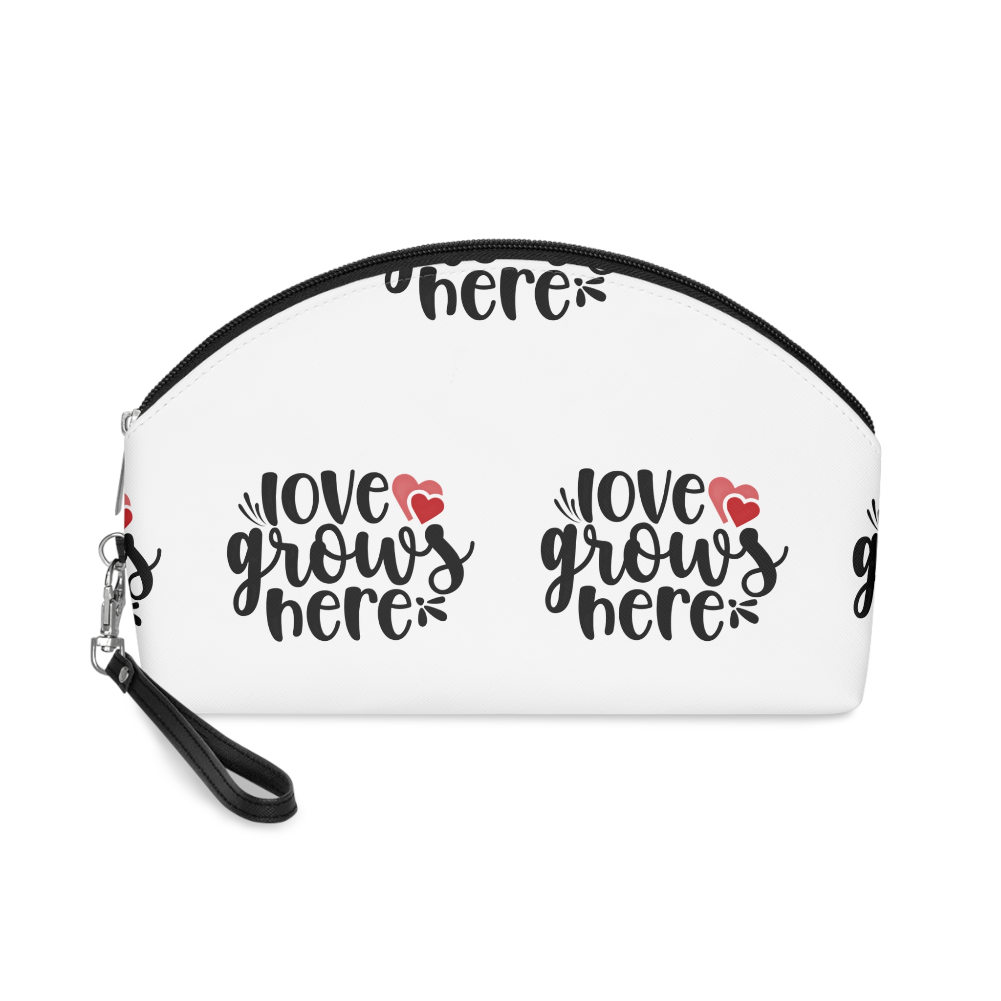 Love Grows Here Makeup Bag