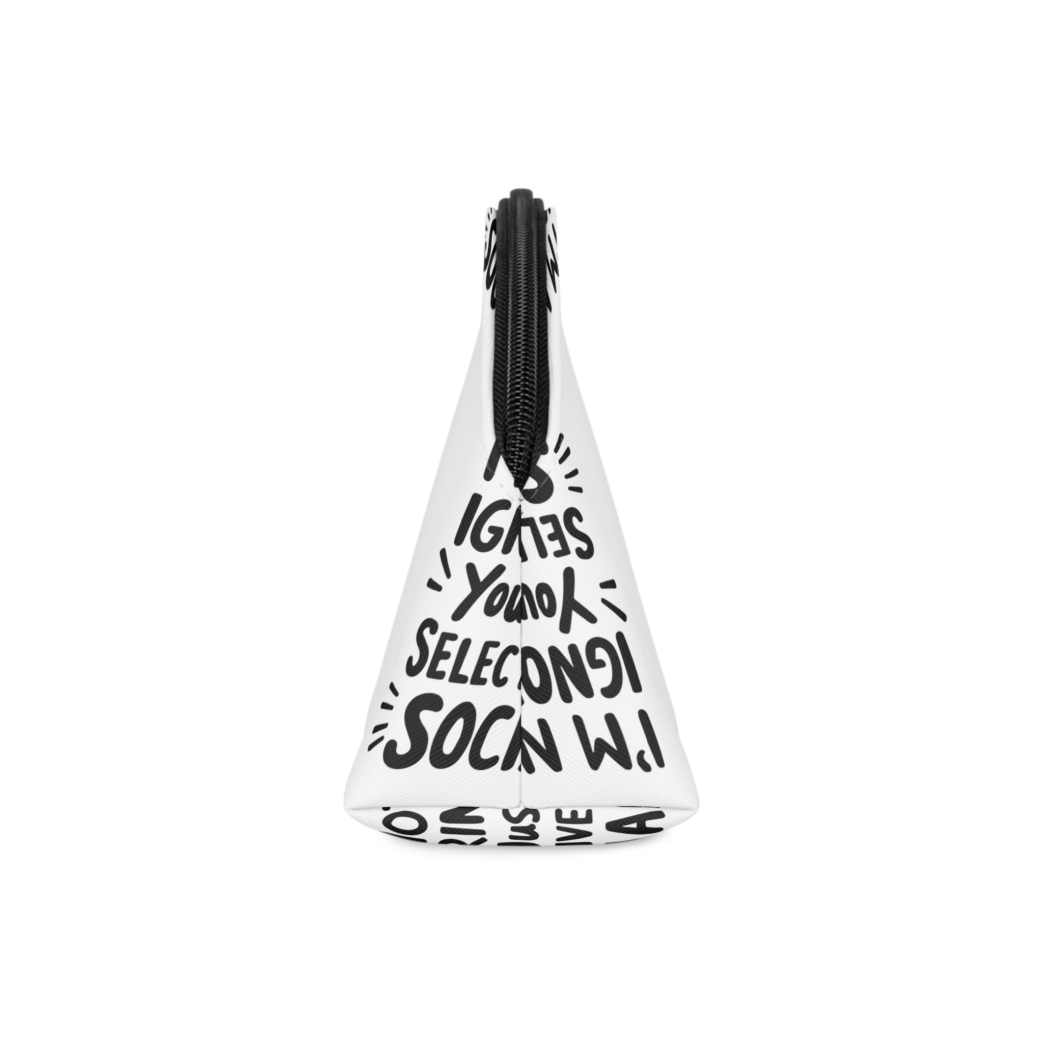 I Am Not Ignoring You Just Selectively Social Makeup Bag - Image 4