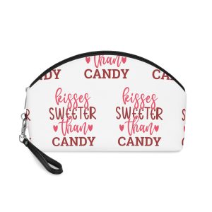 Kisses Sweeter Than Candy Makeup Bag