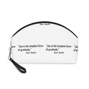 Joy Is Simplest Form Gratitude (1) Makeup Bag