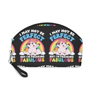 I May Not Be Perfect But I'm Freaking Fabulous Makeup Bag