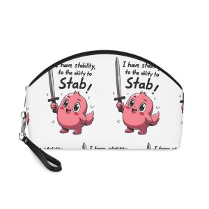 I Have Stability the Ability To Stab Makeup Bag