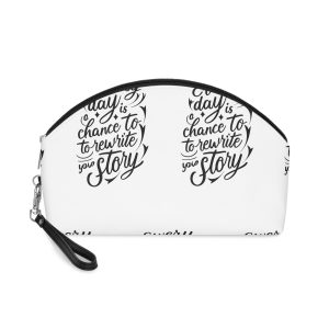 Every Day Is A Chance To Rewrite Your Story Makeup Bag