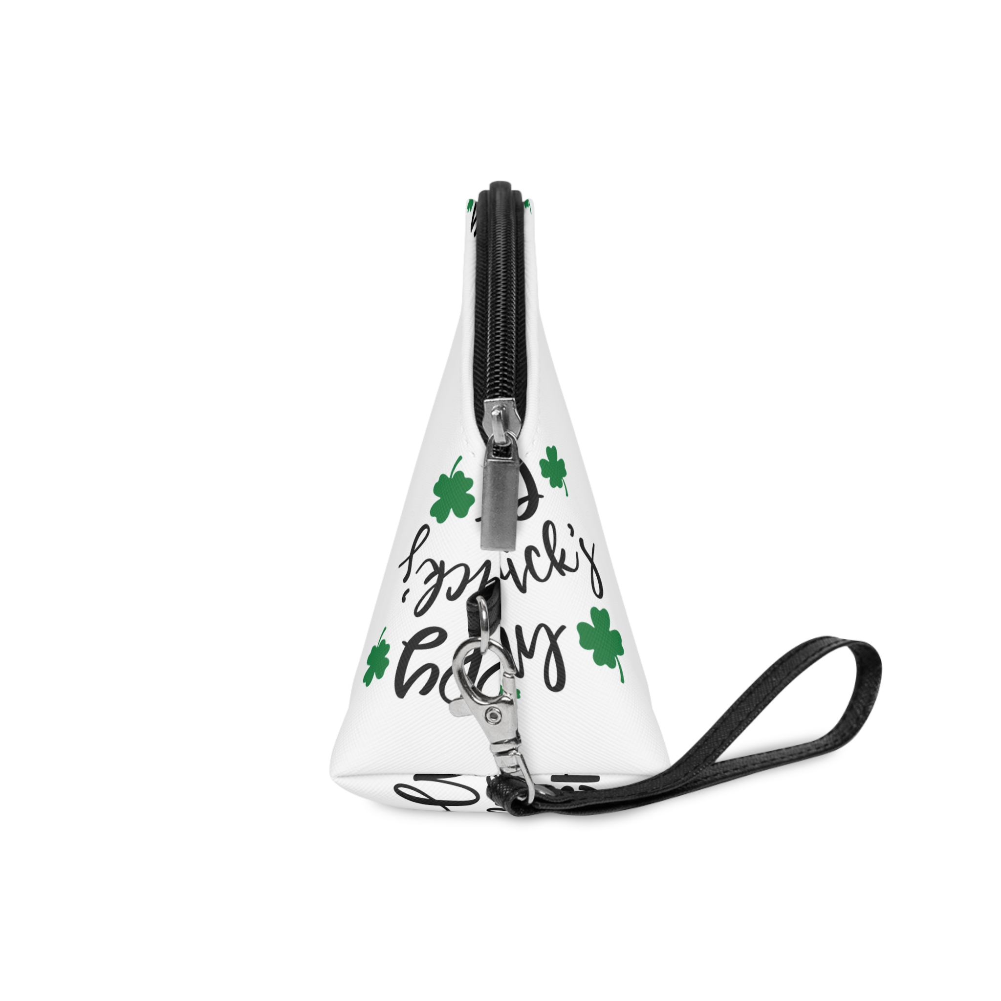Lucky Svg St Patricks Day Svg Irish Svg St Patricks Day Quotes Clover Svg Saint Patricks Da (3) Makeup Bag - Image 3