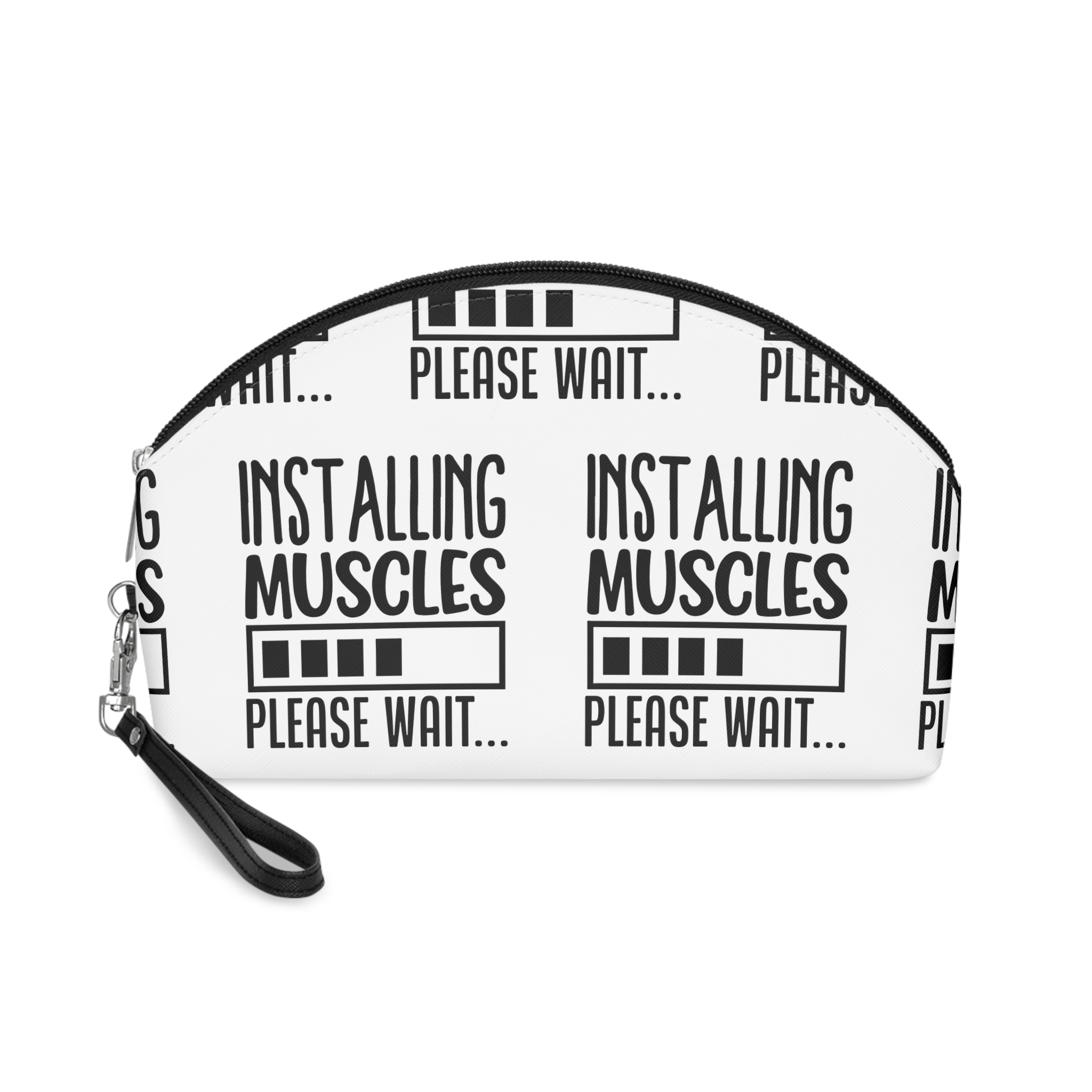 Installing Muscles Please Wait Copia Makeup Bag