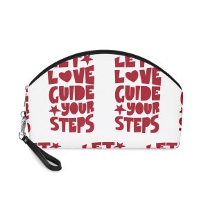 Let Love Guide Your Steps Makeup Bag
