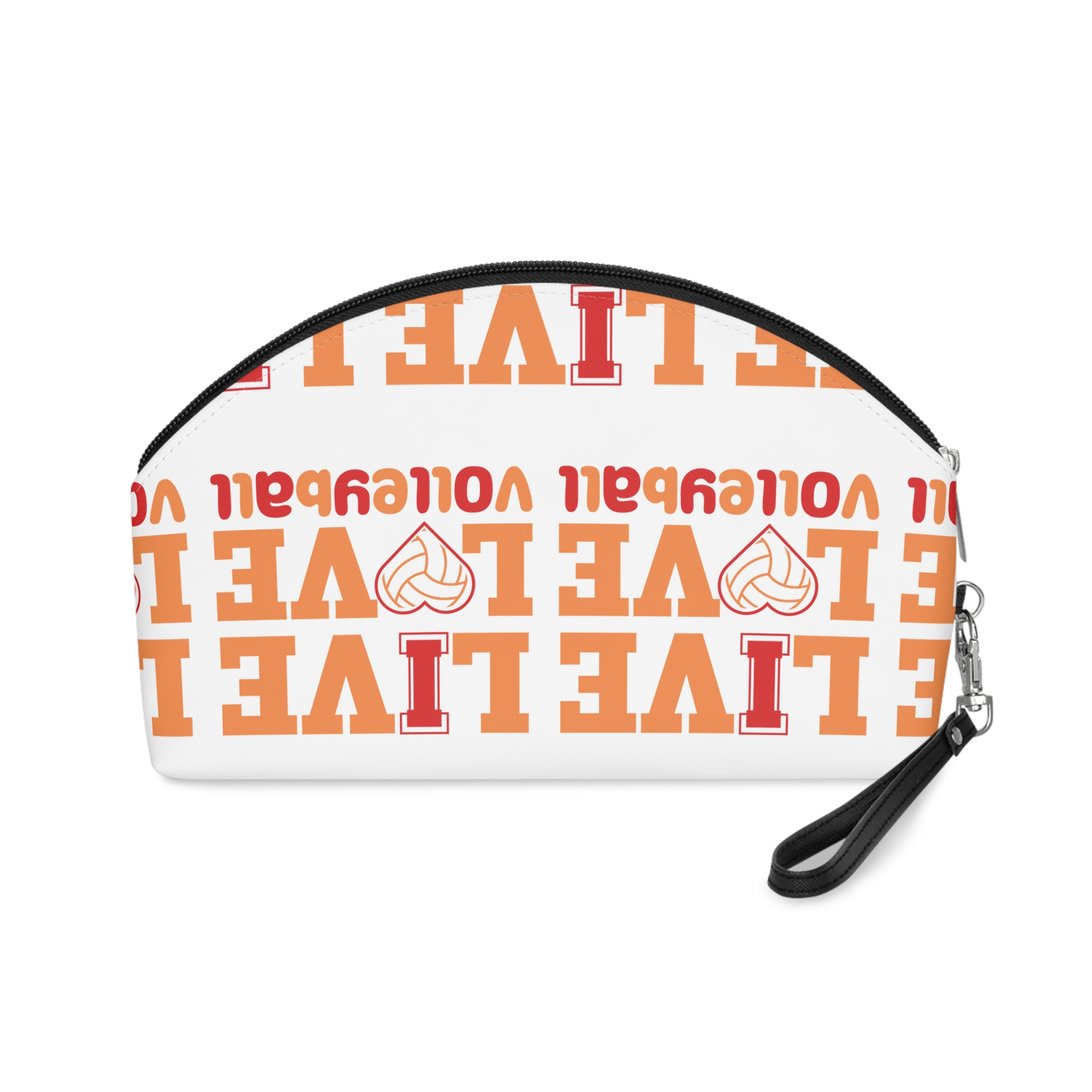 Live Love Volleyball Makeup Bag - Image 2