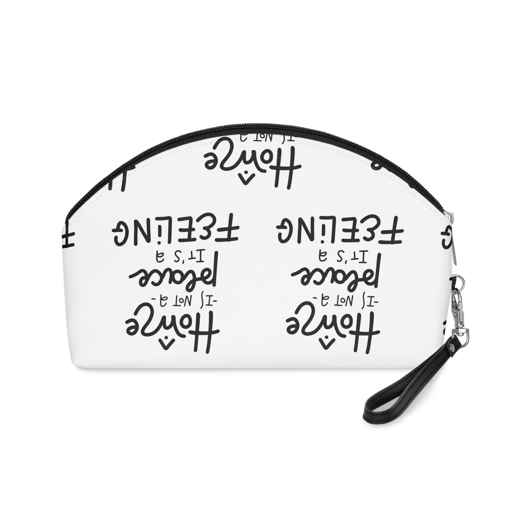 Home Is Not A Place Its A Feeling Makeup Bag - Image 2