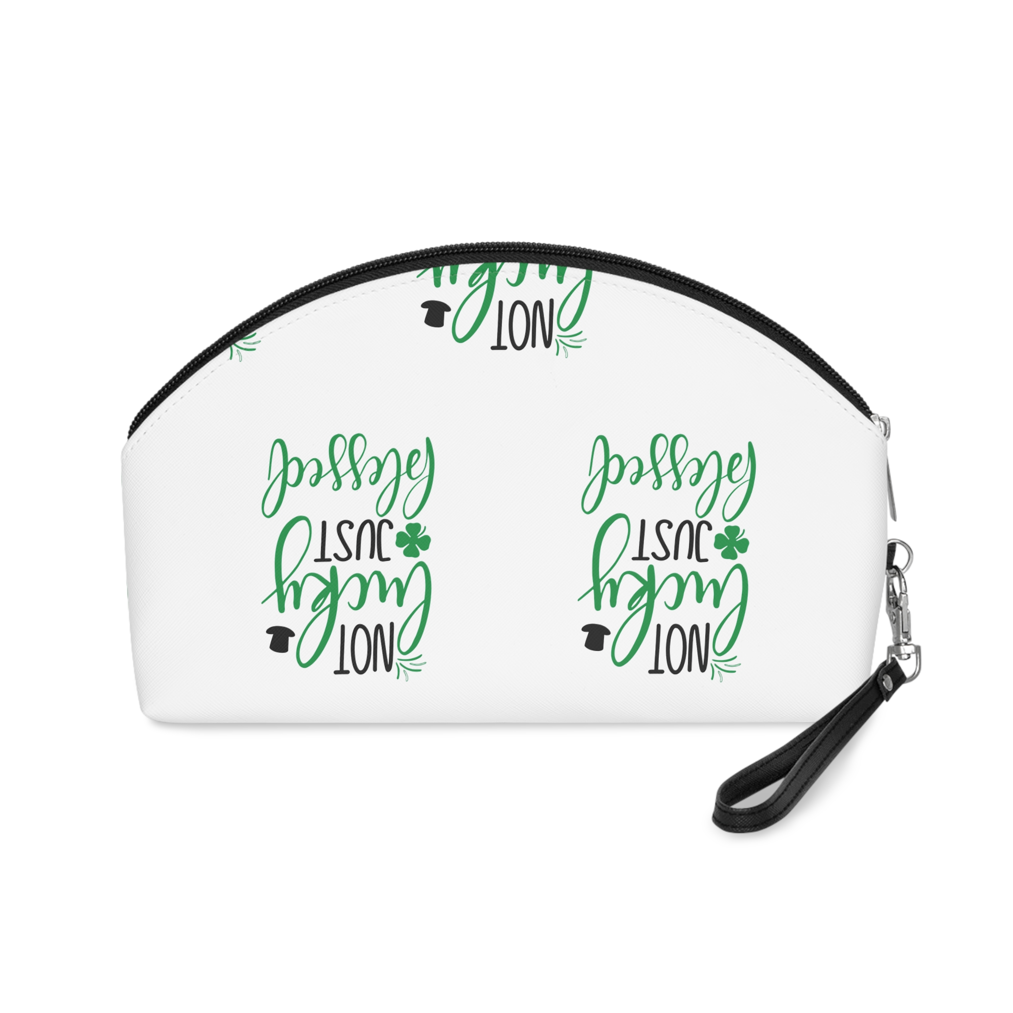 Lucky Svg St Patricks Day Svg Irish Svg St Patricks Day Quotes Clover Svg Saint Patricks Da (2) Makeup Bag - Image 2