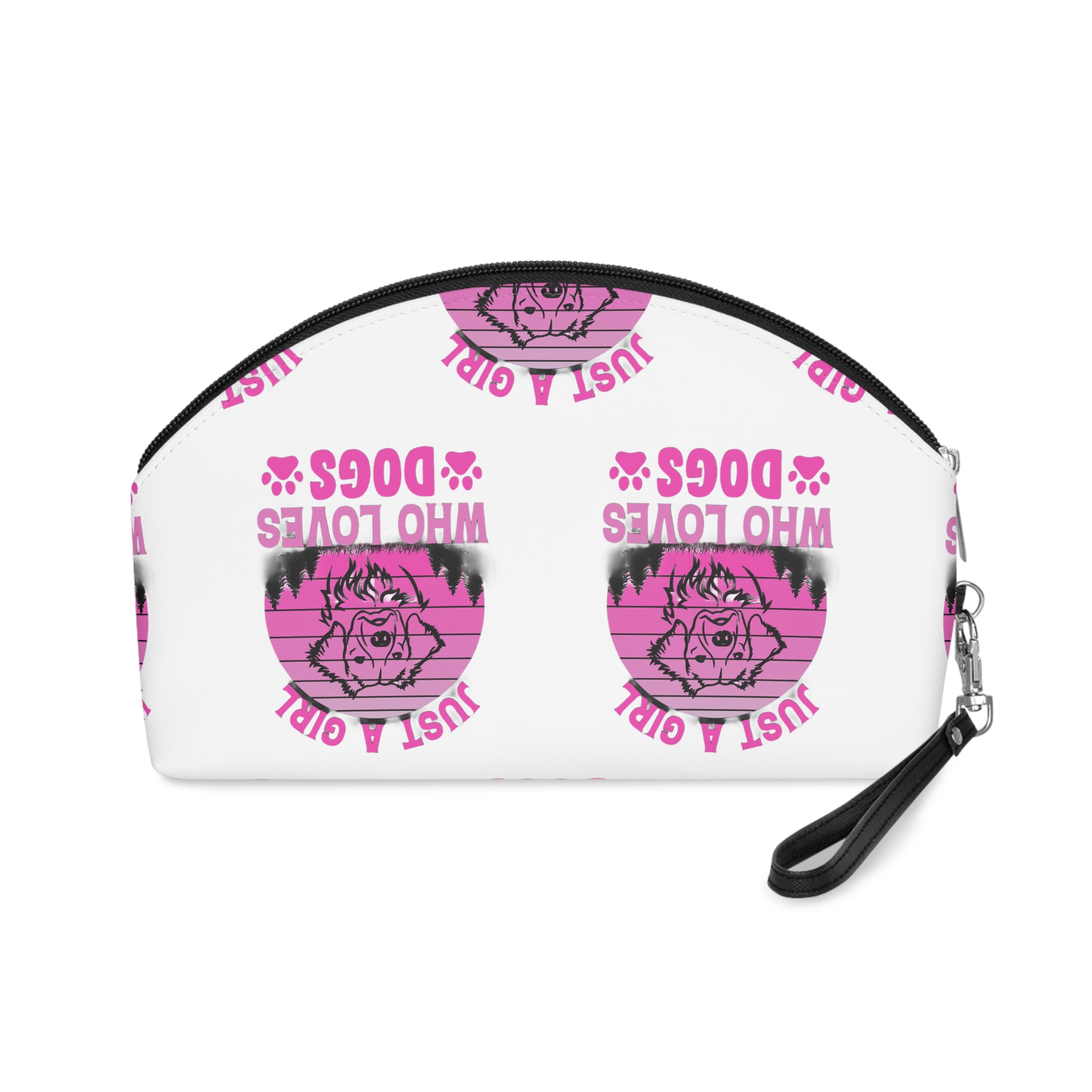 Just A Girl Who Loves Dogs Makeup Bag - Image 2