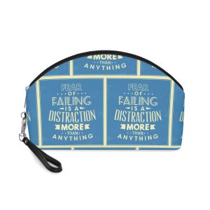 Inspirational Quote Vintage Style Makeup Bag
