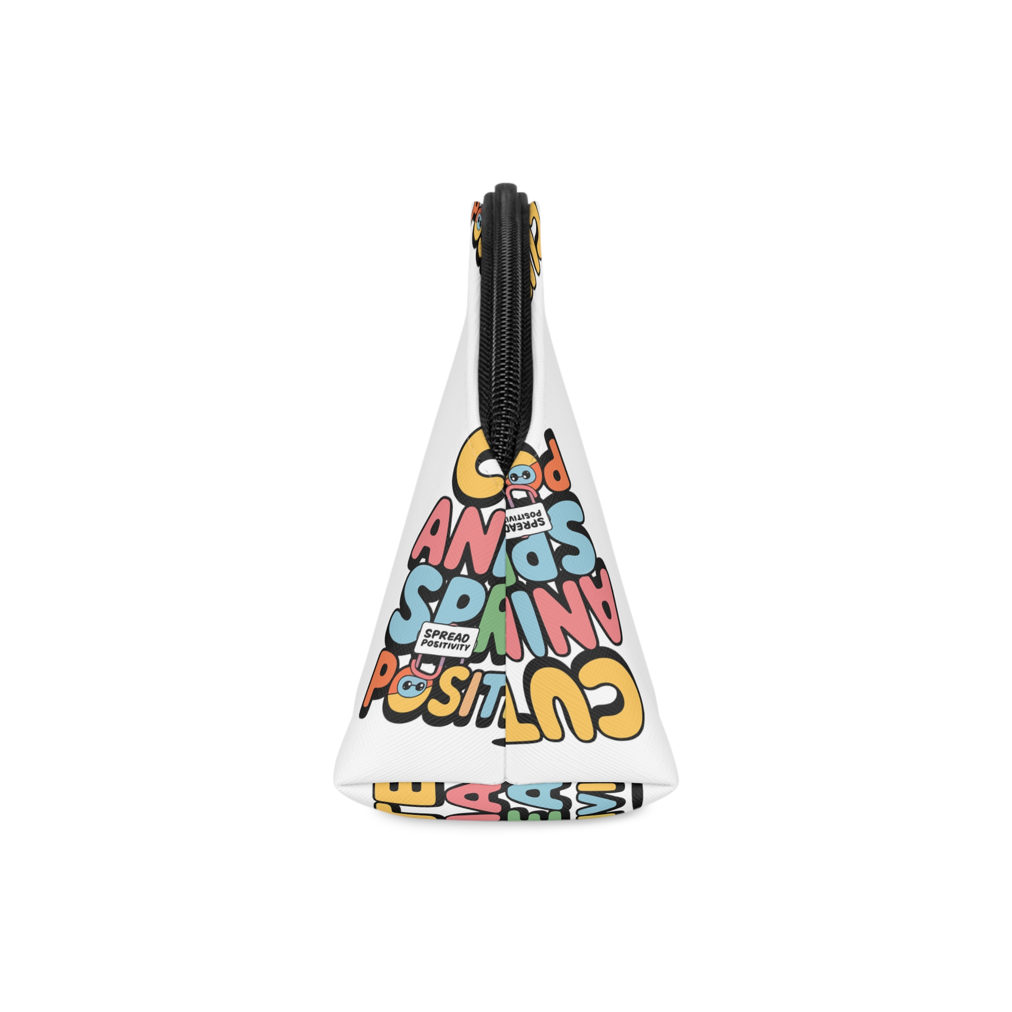 Cute Animals Spread Positivity Makeup Bag - Image 4