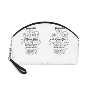 Love Card Design Makeup Bag