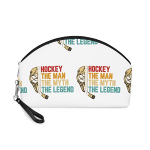 Gift Hockey Tshirt Designvintage Cooler Hockey Tshirt Design Makeup Bag