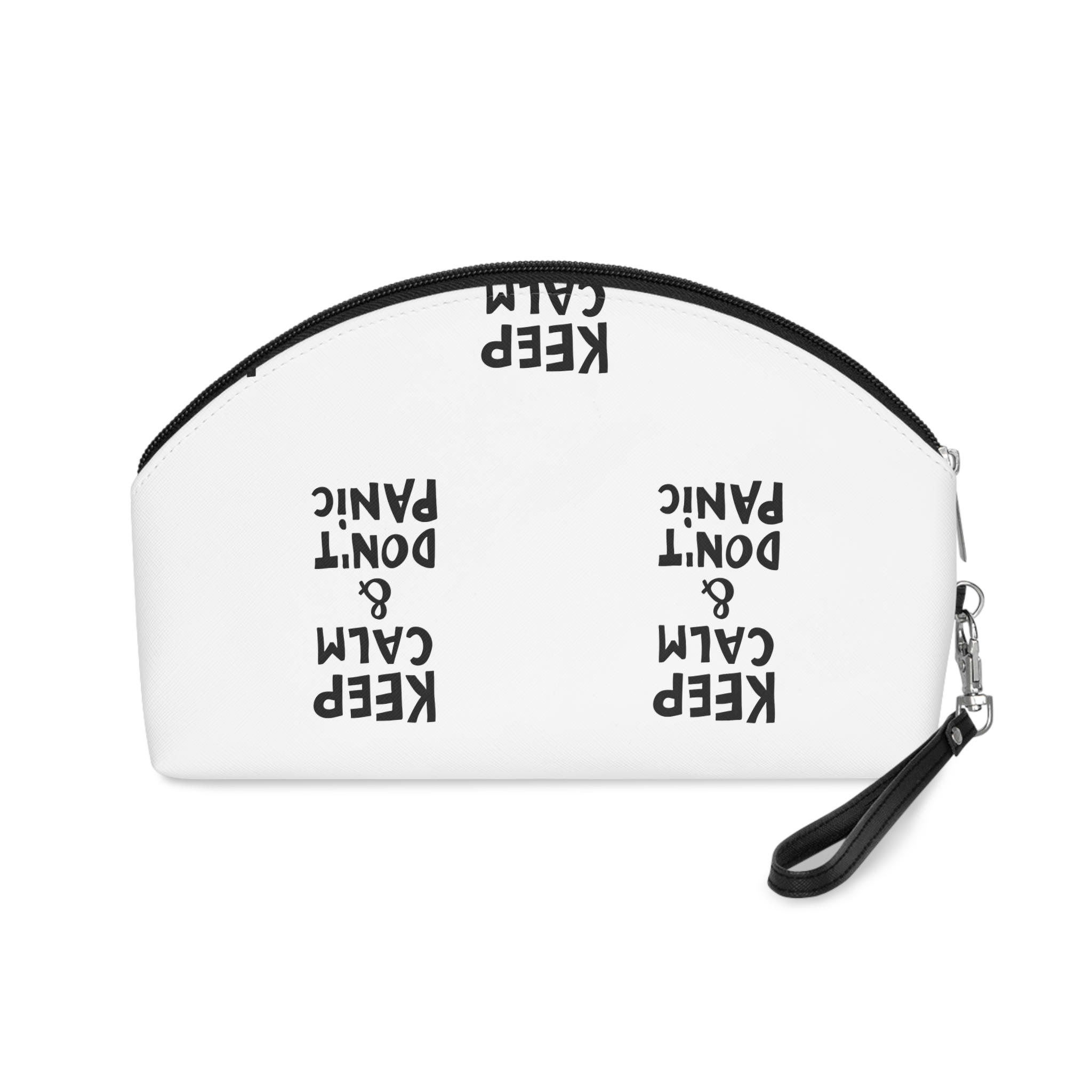 Keep Calm and Don't Panic Makeup Bag - Image 2