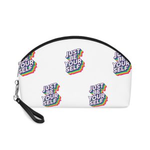Just Be Your Self Makeup Bag