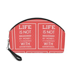 Inspirational Typographic Concept With Icon Design Makeup Bag