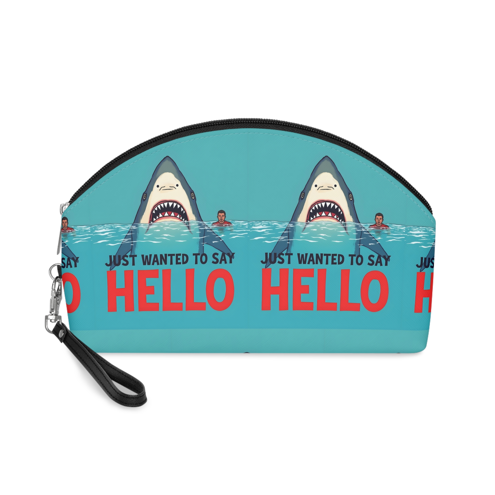 Just Wanted To Say Hello V1 Makeup Bag