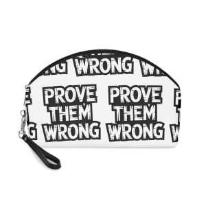 Custom Typography T Shirt Design Vector Art Illustration (1) Makeup Bag