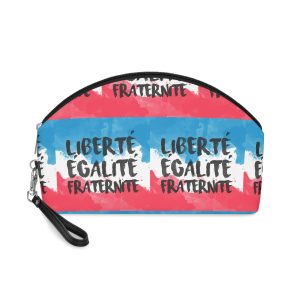 Liberté Egalité Fraternité Makeup Bag