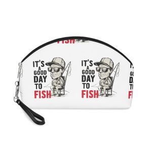 It A Good Day To Fish Makeup Bag