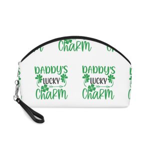 Lucky Svg St Patricks Day Svg Irish Svg St Patricks Day Quotes St Patricks Day Rainbow (4) Makeup Bag