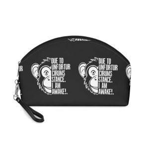Due To Unfortur Circumstance I Am Awake Makeup Bag