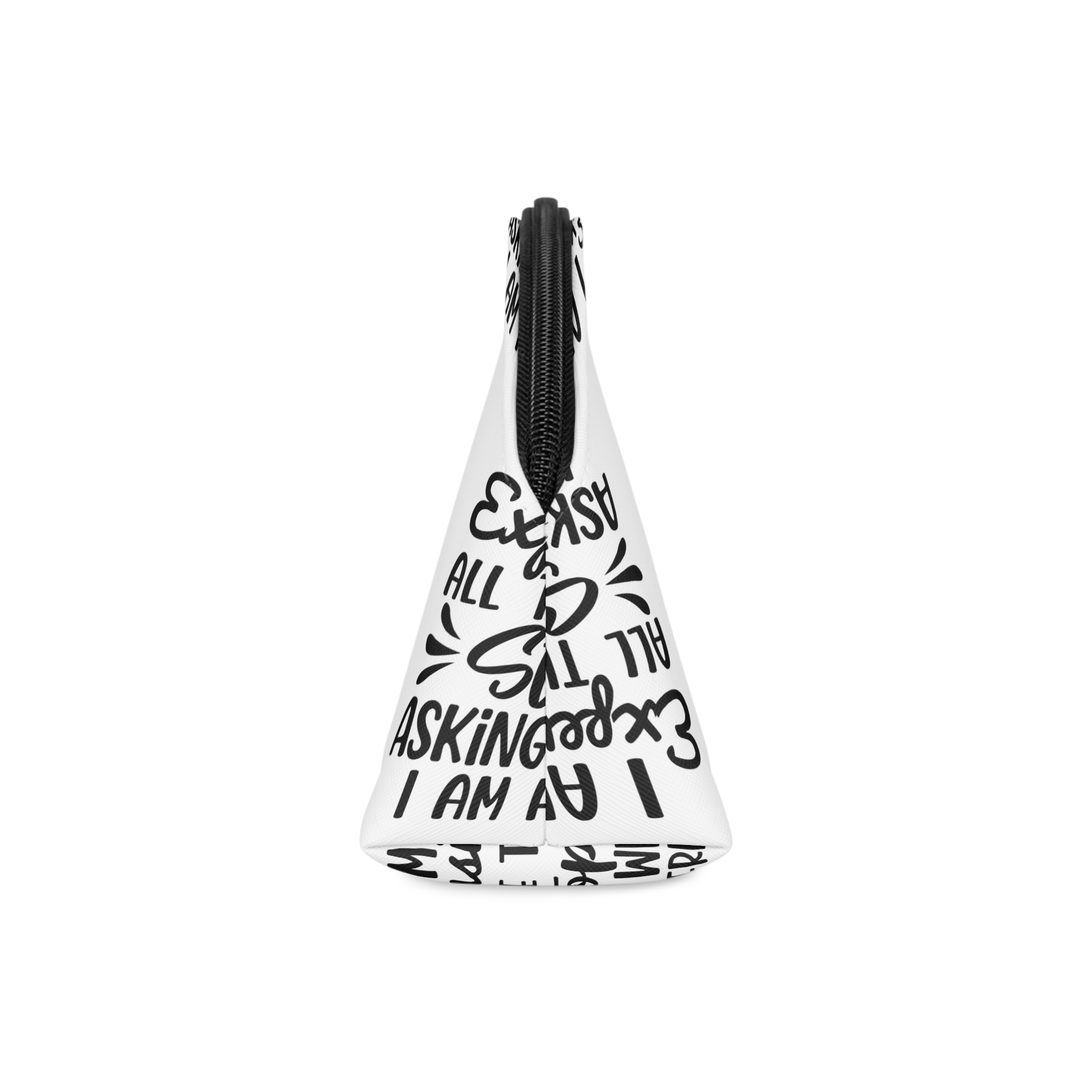 I Am Expensive All the Time Stop Asking When I Am Free Makeup Bag - Image 4