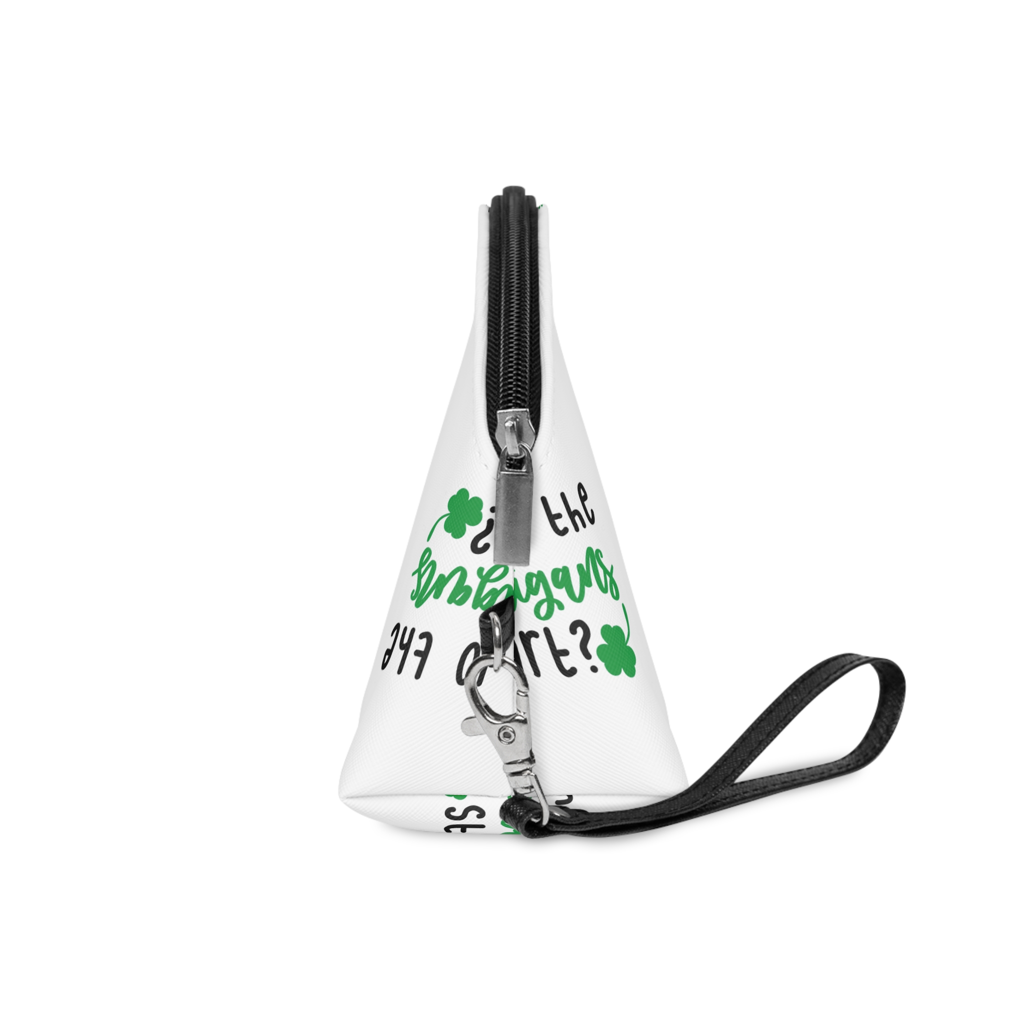 Lucky Svg St Patricks Day Svg Irish Svg St Patricks Day Quotes St Patricks Day Rainbow (3) Makeup Bag - Image 3